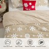 Amelie Home 3 Pieces Plush Comforter Set, Ultra-Soft Winter Bedding - 2 of 4