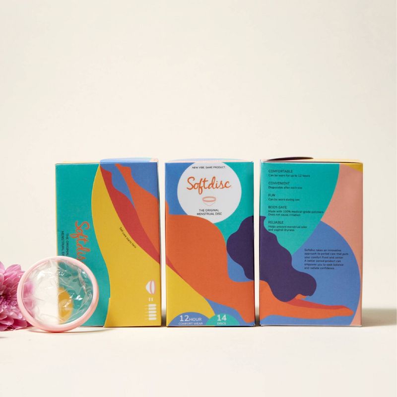 Softdisc Menstrual Discs - 14ct, 5 of 9