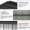 LACOO 5' x 3' Slanted-Roof Metal Shed - 2 of 4