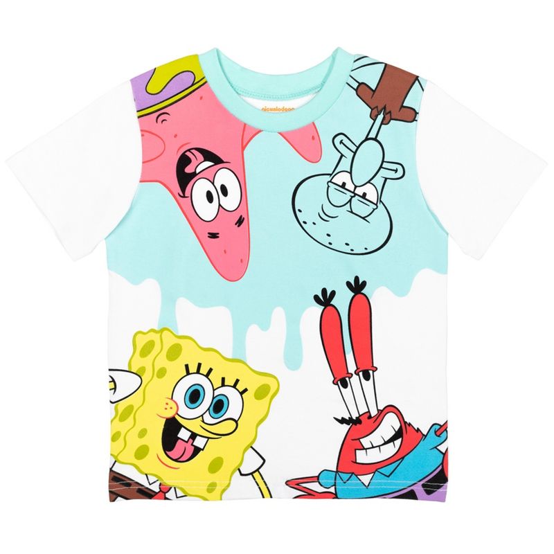 SpongeBob SquarePants Baby 2 Pack T-Shirts Infant, 4 of 7