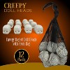 4E's Novelty Doll Heads Halloween Decorations, 12 Pcs Baby Doll Heads in Mesh Bag, 3.5" Baby Doll Heads for Halloween Perfect Decor - 4 of 4
