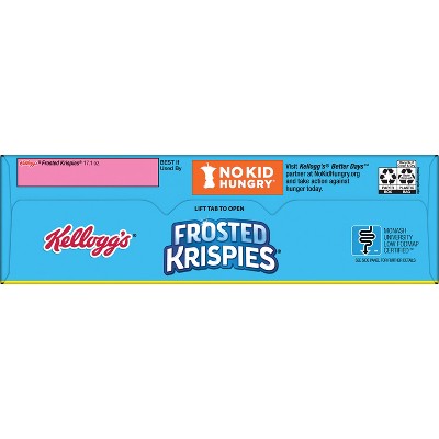 Kellogg's Frosted Rice Krispies Family Size Breakfast Cereal - 17.1oz