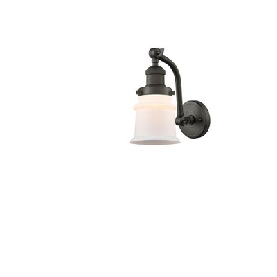 Canton - 1 Light Wall Sconce In Industrial Style-11.5 Inches Tall and 6.5 Inches Wide