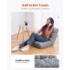 VEVOR Floor Chair, Recycled Foam Folding Sofa Chair with 14 Adjustable Positions, Multifunctional Floor Chair with Back Support, Gray - 4 of 4