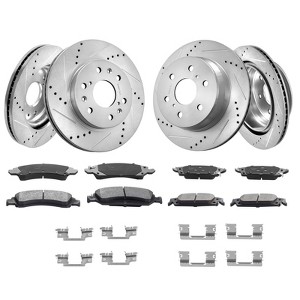 VEVOR Front Rear Brake Kit for 2014-2018 Chevy Silverado GMC Sierra 1500, 2015-2020 Suburban Tahoe Yukon XL Escalade ESV - 1 of 4