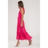 August Sky Women's Flutter Sleeve Smocked Midi Dress - 3 of 4