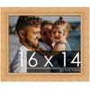 PosterPalooza | 16x14 Modern Bamboo Picture Frame, UV Acrylic, 5 Finishes - 2 of 4