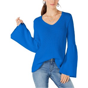 Style & Co. Womens Bell-Sleeve Knit Sweater - 1 of 1