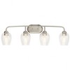 Kichler Lighting Valserrano 4 - Light Vanity in  Brushed Nickel - 2 of 3