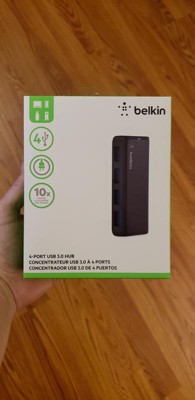 Belkin Superspeed Usb 3.0 4-port Hub F4u058tt (black) : Target