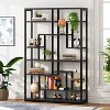 Hommoo 70.9" Standing Bookshelf Black - 3 of 4