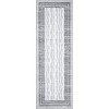 Fulvari Washable Hallway Runner Rug Modern Bordered Print Rugs Non-Slip Indoor Runners for Entryway Low Pile Area Rug Kitchen Waterproof - 4 of 4