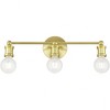 Livex Lighting Lansdale 3 - Light Vanity in  Satin Brass - image 4 of 4