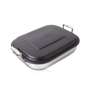 All-Clad Lasanga Pan with Lid, 12 x 15 x 2.75 Inch, Stainless Steel, Gourmet Accessories - 1 of 4