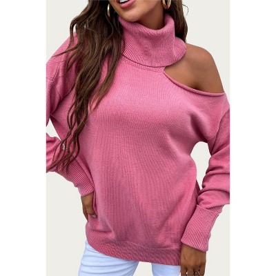 Pink Turtleneck Sweater : Target