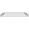 vidaXL Free Range Animal Enclosure - 48 Panel 21.3"x23.6" Galvanized Iron Rabbit Hutch Cage Fencing for Small Pets DIY Assembly in Silver - 4 of 4