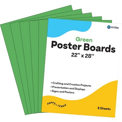Poster Board Lightweight Craft Backing Boards for Presentations Office Sign Blank Painting Board Smooth Surface Poster Sheets for School