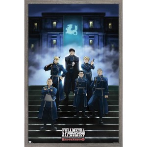 Trends International Fullmetal Alchemist: Brotherhood - Key Art 2 Framed Wall Poster Prints - 1 of 4