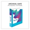 Samsill Durable D-Ring View Binders, 3 Rings, 2" Capacity, 11 x 8.5, Blueberry/Blue Coconut/Dragonfruit/Purple, 4/Pack - 4 of 4
