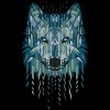 Men's Design By Humans Geometric Wolf By jun087 Tank Top - 2 of 4