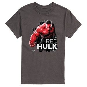 Men's - Marvel - Red Hulk Short Sleeve Graphic T-Shirt - 1 of 4