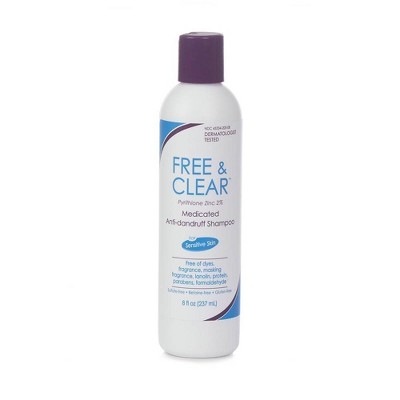 Free & Clear Medicated Anti-Dandruff Shampoo - 8 fl oz