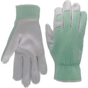 Mud Gloves  Women's Small/Medium Goatskin Leather Mint Garden Glove MD72001MT-WSM - 1 of 2