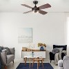 42" Arabelle Remote Control Antique Bronze Farmhouse 2-Light Ceiling Fan - River of Goods: ETL Listed, Reversible Blades - 3 of 4