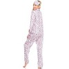 Women's Three-Piece Pajama Set - White Mark - 3 of 3