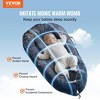 VEVOR Baby Lounger, 100% Cotton Soft infant Sleeper With Headrest & double-sided cover Portable, includes Carrying Bag, Perfect For Home & Travel - 2 of 4
