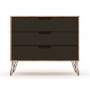 Set of 2 Rockefeller 3 Drawer Dresser - Manhattan Comfort - 3 of 4