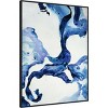32" x 42" Indigo I by Kari Taylor Framed Canvas Wall Art Print - Amanti Art: Modern Lithograph, Polystyrene Frame - 2 of 4
