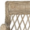 Hinaku Arm Chair - FOX1603A - Natural - Safavieh - 4 of 4