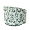 Liria Wooden Upholstered Barrel Chair for Livingroom with Metal Swivel Base | ARTFUL LIVING DESIGN - 4 of 4