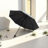 Unique Bargains Umbrella Manual Dual-use Peach-Print Sun Protection Vinyl Impact Cloth 1 Pcs - 2 of 4