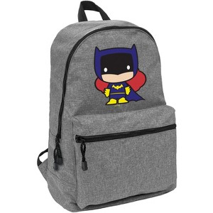 Batman Batgirl Cute Chibi Character Lightweight Backpack - 1 of 4