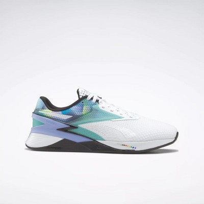 Reebok Pride Nano X3 Training Shoes M 6 / W 7.5 Ftwr White / Semi Classic  Teal / Lilac Glow : Target