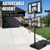 ODK Basketball Hoop Outdoor, Height Adjustable 5.58-10Ft Portable Basketball Goal with Enlarged Base & PC Backboard, Indoor Outdoor Hoops for Backyard - 2 of 4