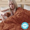 Bedsure | Solid Minimalist Embroidery Duvet Cover Set Cozy and Stylish Bedding Set - 2 of 4