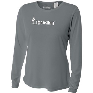 Bradley Women's Long Sleeve Rash Guard Surf Comfortable Performance Swim Shirt - 1 of 4