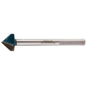 Bosch 7/8 in. X 4 in. L Carbide Tipped Glass and Tile Bit 3-Flat Shank 1 pc - 1 of 1