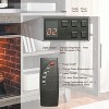 TV Media Stand with Electric Fireplace KD Inserts Heater - 3 of 4