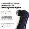 Pet Teezer De-Shedding Large Dog Grooming Brush - Purple - 4 of 4