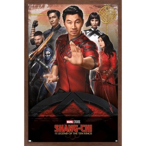 Trends International Marvel Shang-Chi and the Legend of the Ten Rings - Group Framed Wall Poster Prints - 1 of 4