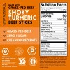 Mission Meats Beef Sticks, 100% Grass Fed & Pasture Raised, Zero Sugar, Gluten Free, Healthy Snacks, Whole 30, Paleo, Smoky Turmeric 1oz - 2 of 4