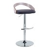 Set of 2 Grotto Adjustable Barstools - LumiSource - image 2 of 4