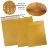 UOFFICE Pack of 250 Kraft Bubble Mailers 6.5x10" - #0 Self-Seal Padded Envelopes - 3 of 4