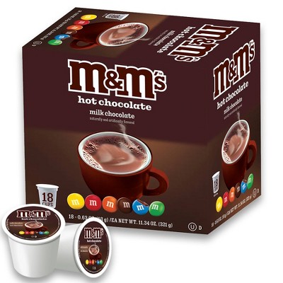 Crazy Cups M&M Milk Chocolate Hot Cocoa Pods