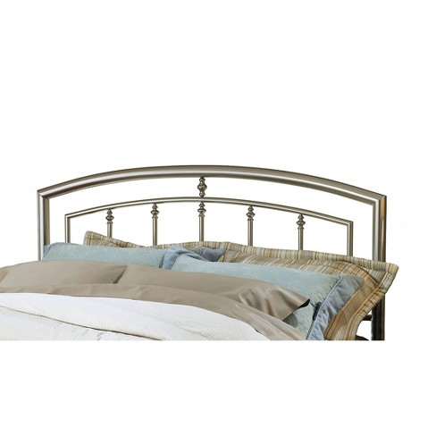 Full Queen Claudia Headboard Silver, Silver Queen Bed Frame With Headboard
