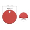 Unique Bargains Metal Wear Resistant Round Stamping Tags for Bracelet Dog Pet ID 10 Pcs - 2 of 4